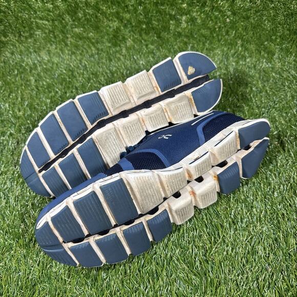 On Running Cloud 2.0 Women’s Size 8 Denim/White Running Shoes Blue - Picture 8 of 9